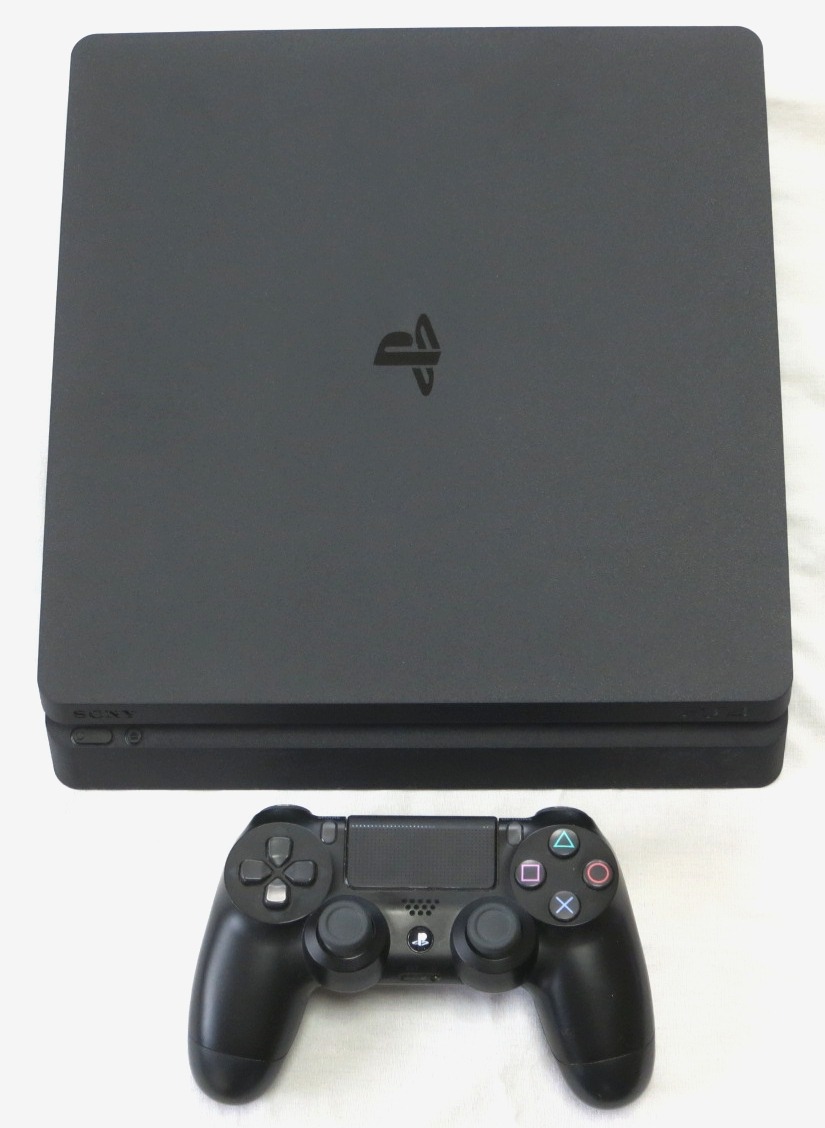 SONY ソニー PS4 本体 CUH-2000A ブラック 元箱 付属品あり おまけ付_画像1