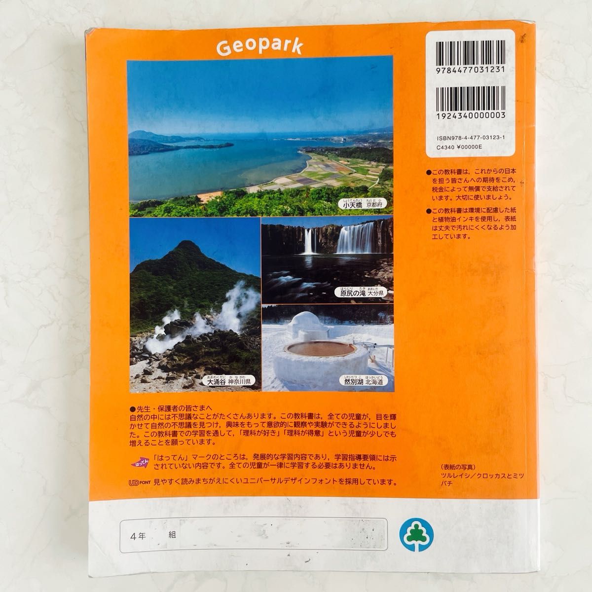 大日本図書　たのしい理科 3年〜6年 令和2年度〜令和5年度(文部科学省検定済教科書 小学校理科用) 4冊セット