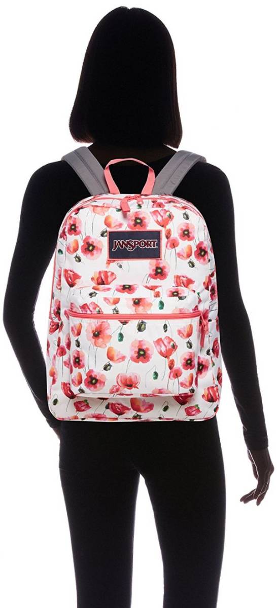 ●/新品 jansport ジャンスポーツ リュックサック バックパック 花柄 ピンク 白 OVEREXPOSED -MULTI CALI POPPY■L17886YER-180310-14-26_画像4