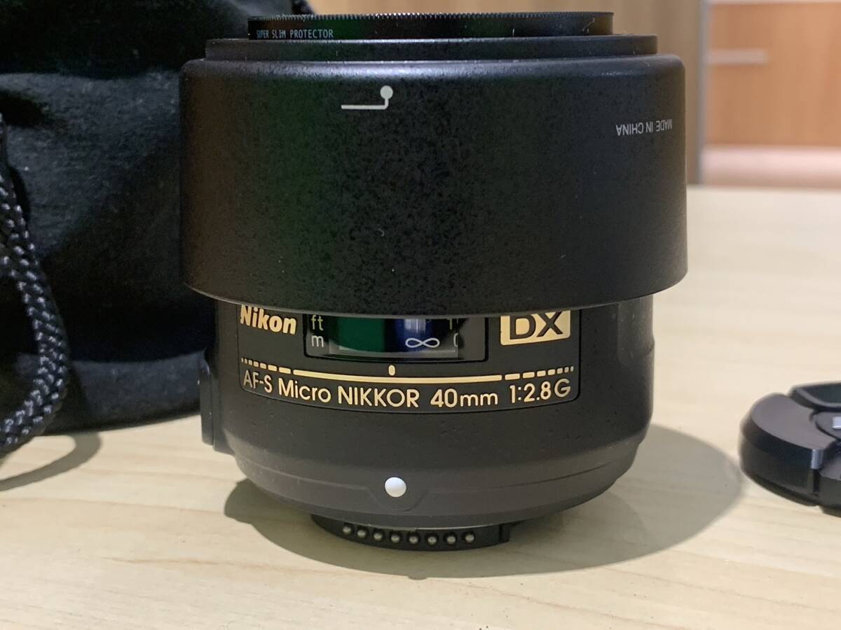 【12288】Nikon ニコン カメラレンズ★AF-S Micro NIKKOR 40mm 1:2.8 G/CAMERA LENS彡の画像2
