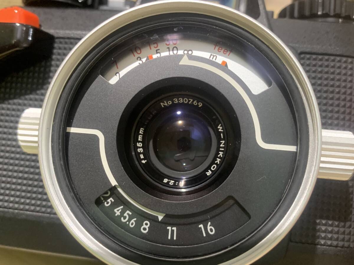 【12320】美品 シャッター◎Nikon ニコン NIKONOS IV-A ブラック NIKKOR 35mm F2.5 ニコノス 水中カメラ彡の画像3