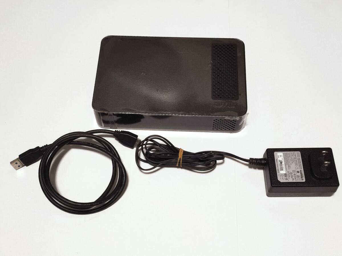 BUFFALO 3TB 外付けハードディスク HD-LC3.0U3/N ブラック HDD USB3.0の画像1