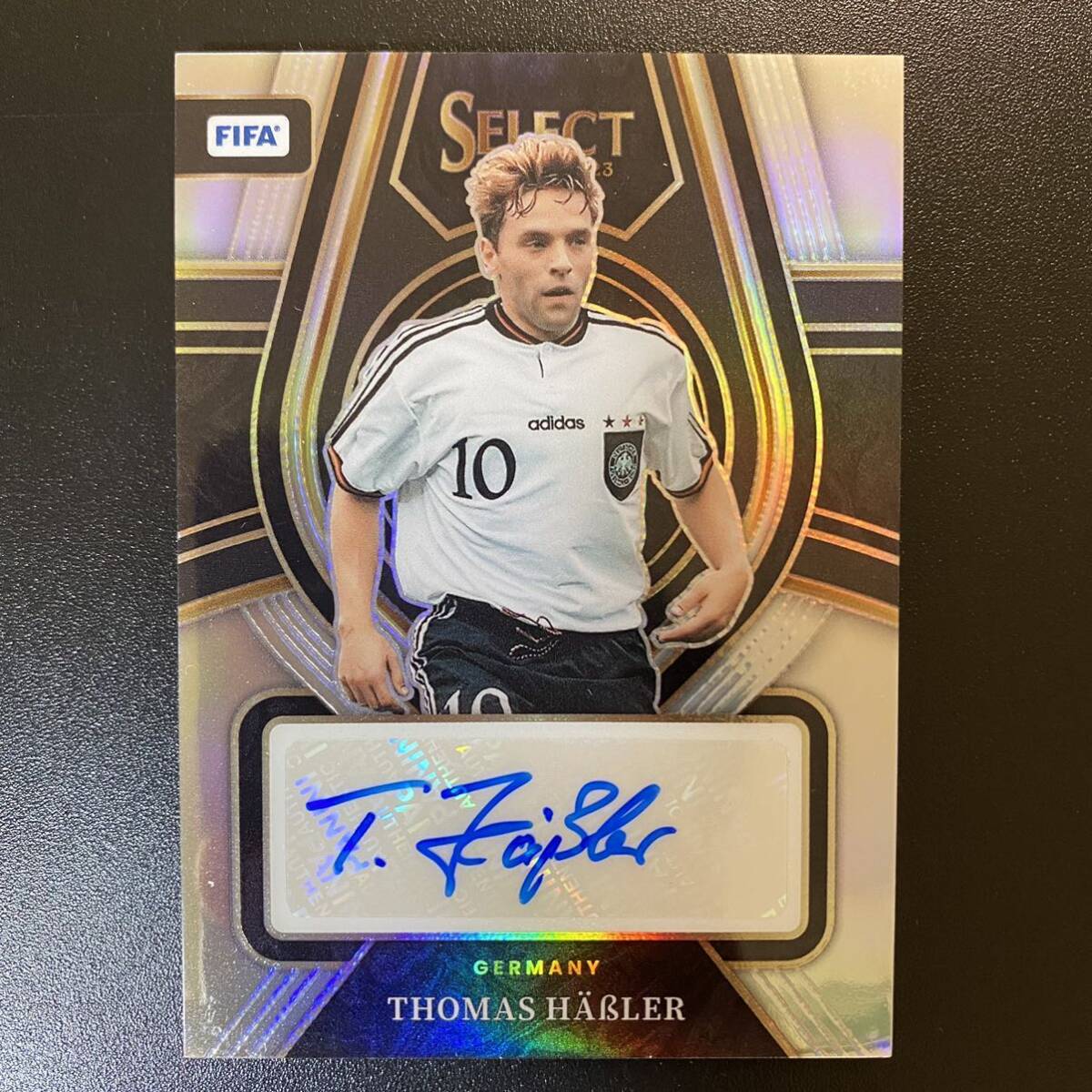 2022-23 Panini Select Thomas Hassler Auto Silver Prizm Signatures 直筆サインカード トーマス・ヘスラー_画像1