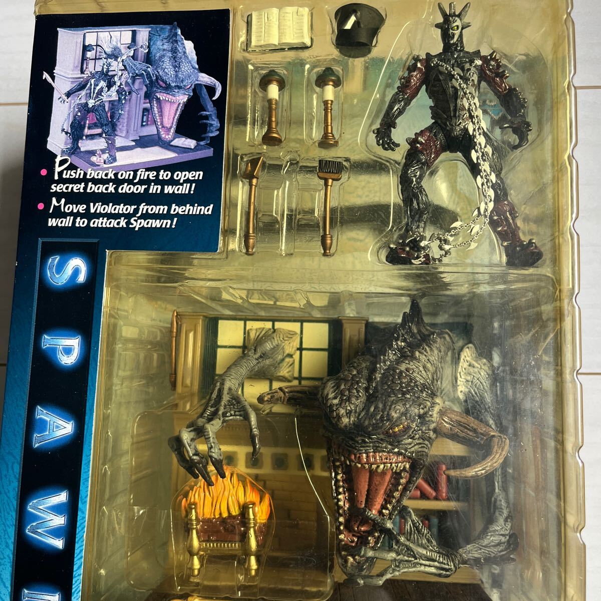 スポーン.ウルトラ.アクションフィギュア ファイナルバトルSpawn the Movie Year 1997 Playset - The Final Battle Playset with Spawn Figの画像2