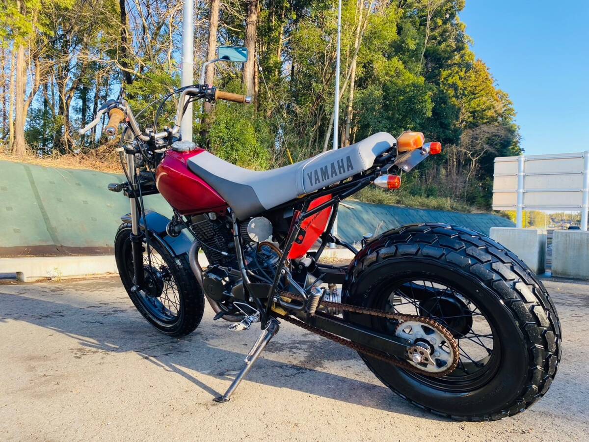 ヤマハ TW200! 中古車体！動画有！茨城県! 全国配送可！書類あり！(検 hornet250 BALIUS250 CB250RA GB350S VTR250)の画像6