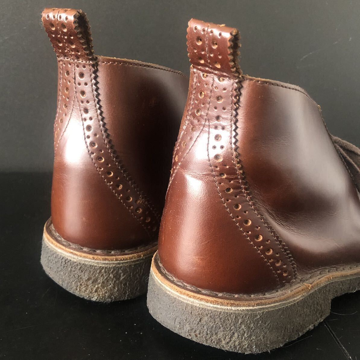 激レア 廃盤 「DESERT BROGUE」UK8 Clarks ORIGINALS ウイング 激レア 廃盤 「DESERT BROGUE」UK8 Clarks ORIGINALS ウイング