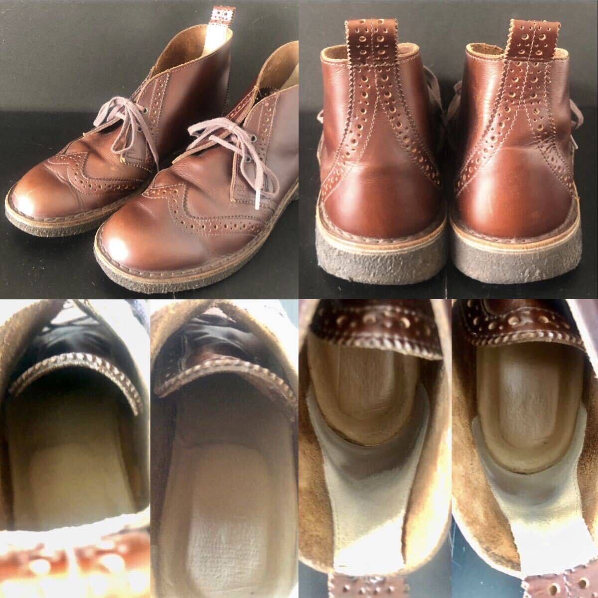 激レア 廃盤 「DESERT BROGUE」UK8 Clarks ORIGINALS ウイング 激レア 廃盤 「DESERT BROGUE」UK8 Clarks ORIGINALS ウイング