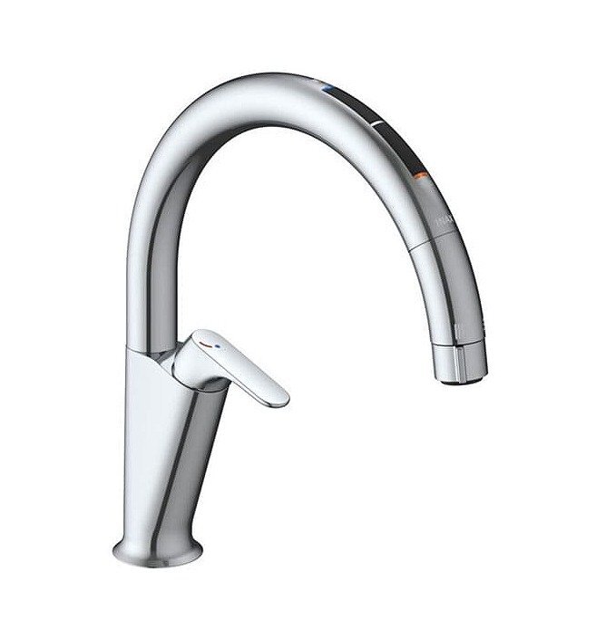 Kサや3498 未使用 リクシル/LIXIL INAX キッチン用タッチレス水栓 浄水器ビルトイン型 JF-NAA466SY(JW) スタンダードタイプ ¥98,000相当
