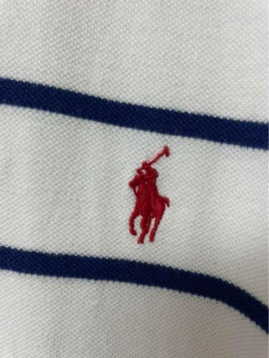 ポロラルフローレン　ボーダー　ラガーシャツ　ビックサイズ　 ポロシャツ Polo RalphLauren  半袖ポロシャツ