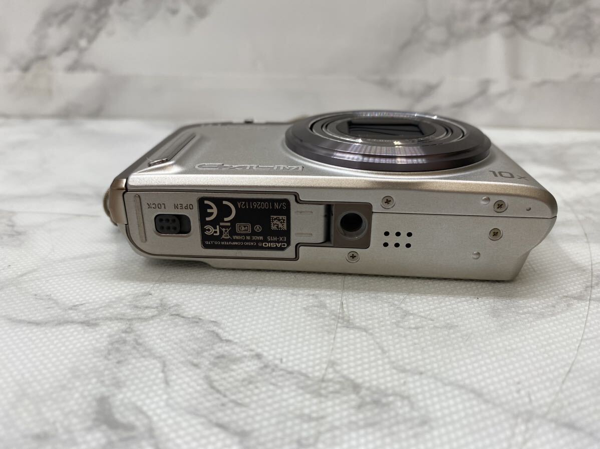 44157-3【自宅保管品】CASIO コンパクトデジカメ EXILIM EX-H15 カシオの画像6