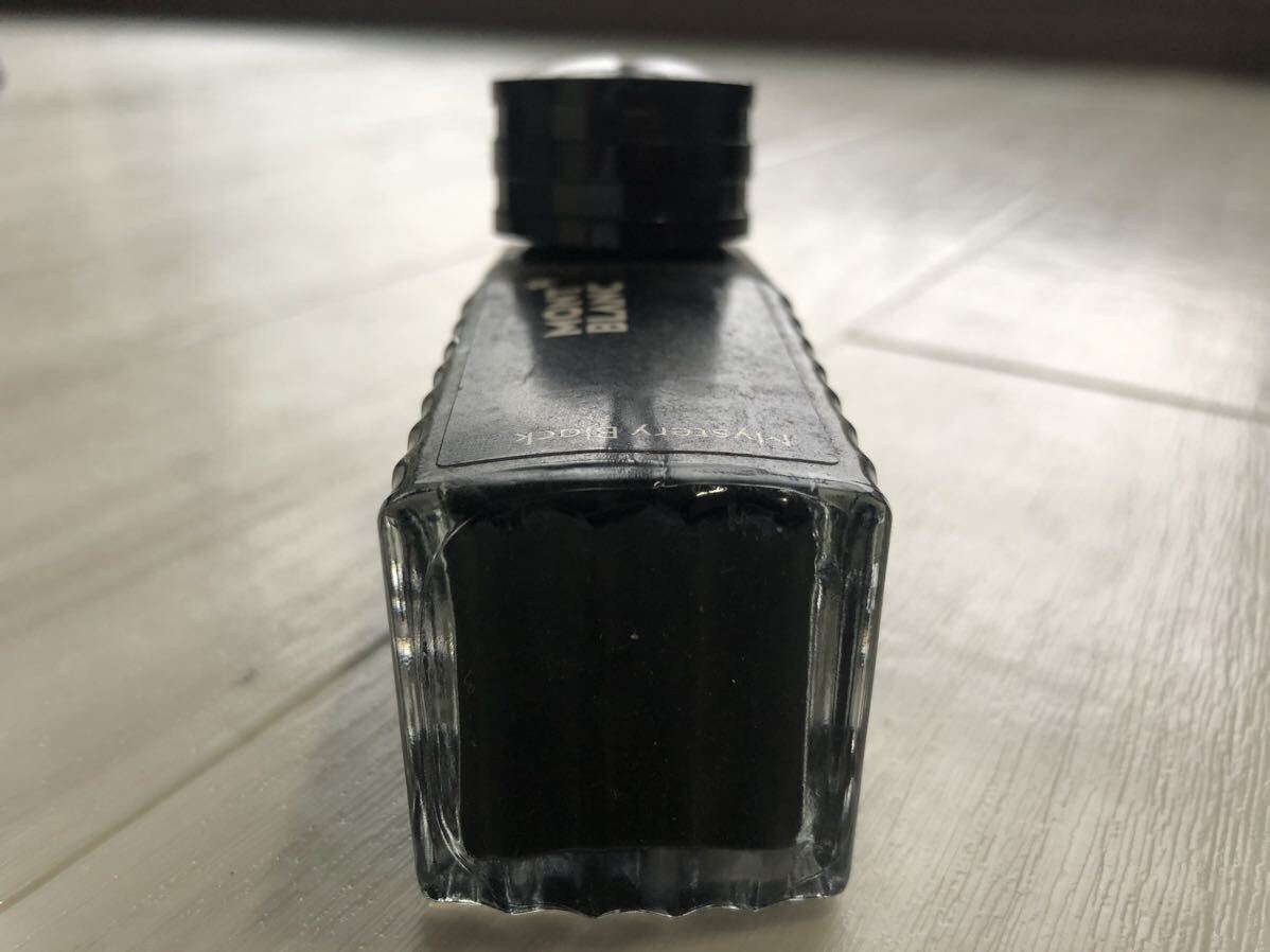 44395　モンブラン　インク　瓶　60ml　MONTBLANC　ミステリーブラック　万年筆_画像6