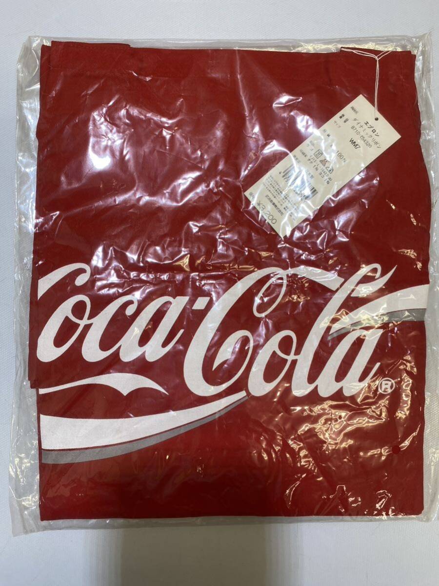 43867【自宅保管品】Coca-Cola コカ・コーラ エプロン アメリカ雑貨 レトロ アンティーク アメカジ コレクションの画像1