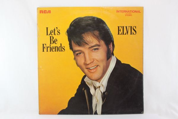 Elvis Presley Let's Be Friends UK版 INTS 1103 STEREO インナースリーブ無_画像2