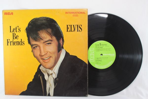 Elvis Presley Let's Be Friends UK版 INTS 1103 STEREO インナースリーブ無_画像1