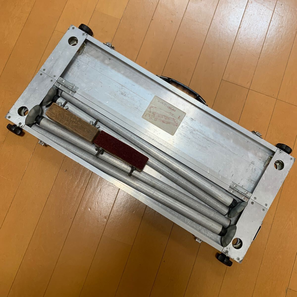 中古 サンスイ ヘラ台 アルミ スーパーミニ４型の画像9