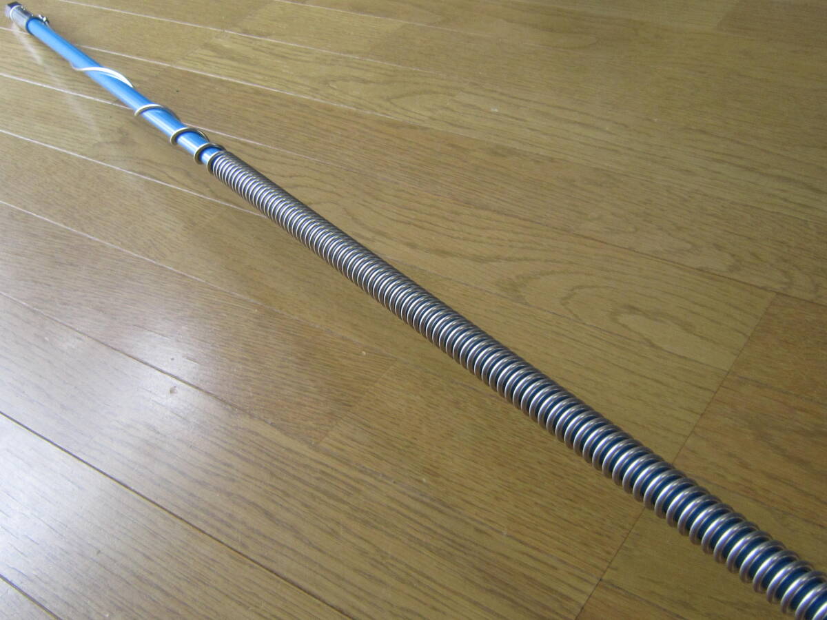 HF helical antenna middle long 16φ slim type 151 27M unused goods blue color NASAo- crucian linear 