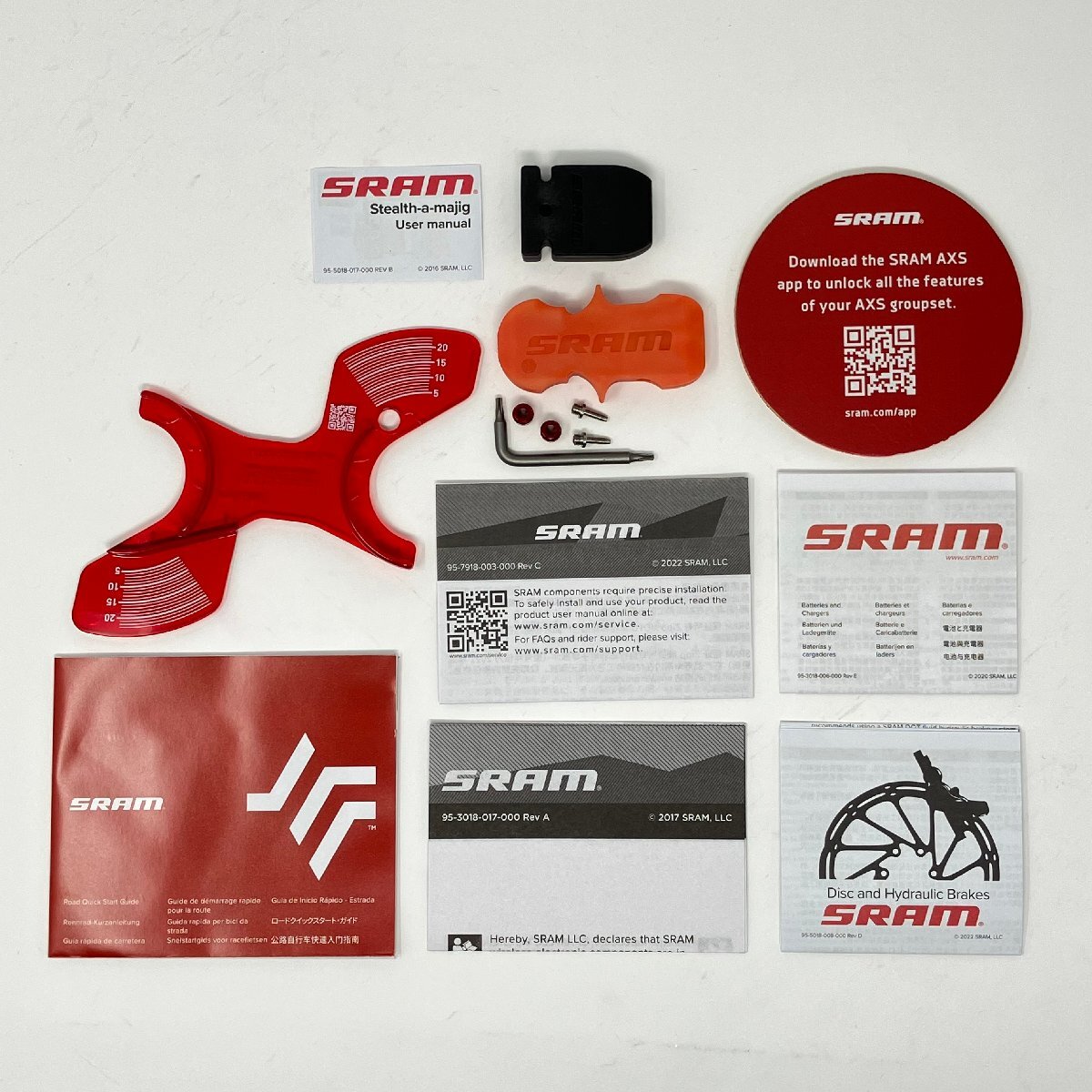 在庫限り SRAM FORCE eTap AXSグループセット 2X HRD 00.7918.077.006[A2506]の画像9