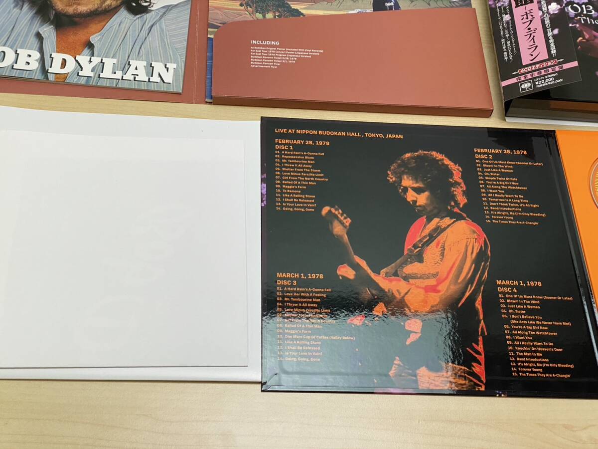 BOB DYLAN コンプリート武道館 ボブディラン 4CDエディション 完全生産限定盤の画像4