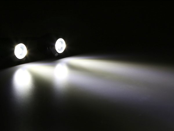 バンパー 埋め込み 1W×10連 LED デイライト 防水 アルミ P-50の画像5