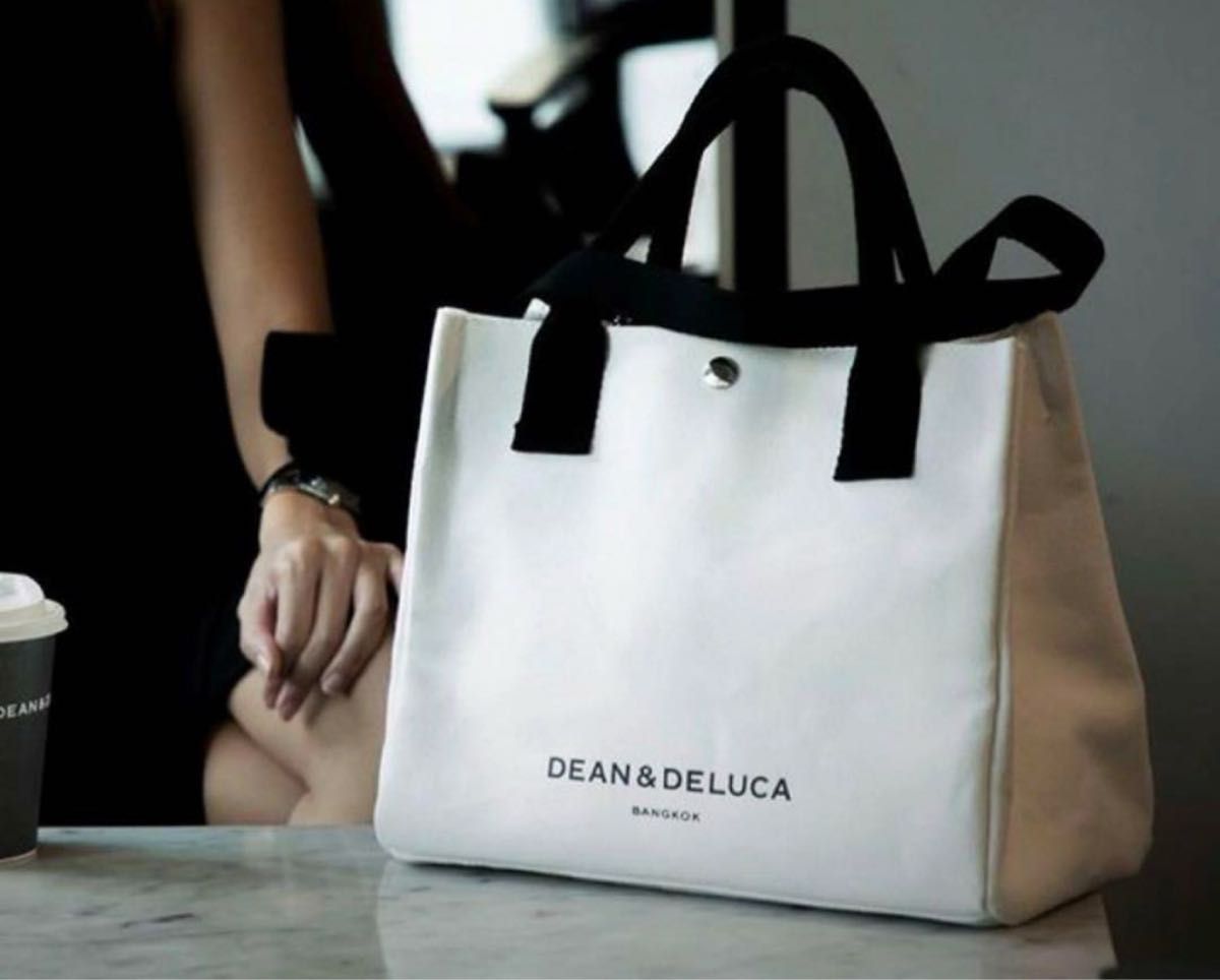 DEAN＆DELUCA ディーン＆デルーカ レディース 2way キャンバス ショルダーバッグ トートバッグ 帆布 タイ限定品