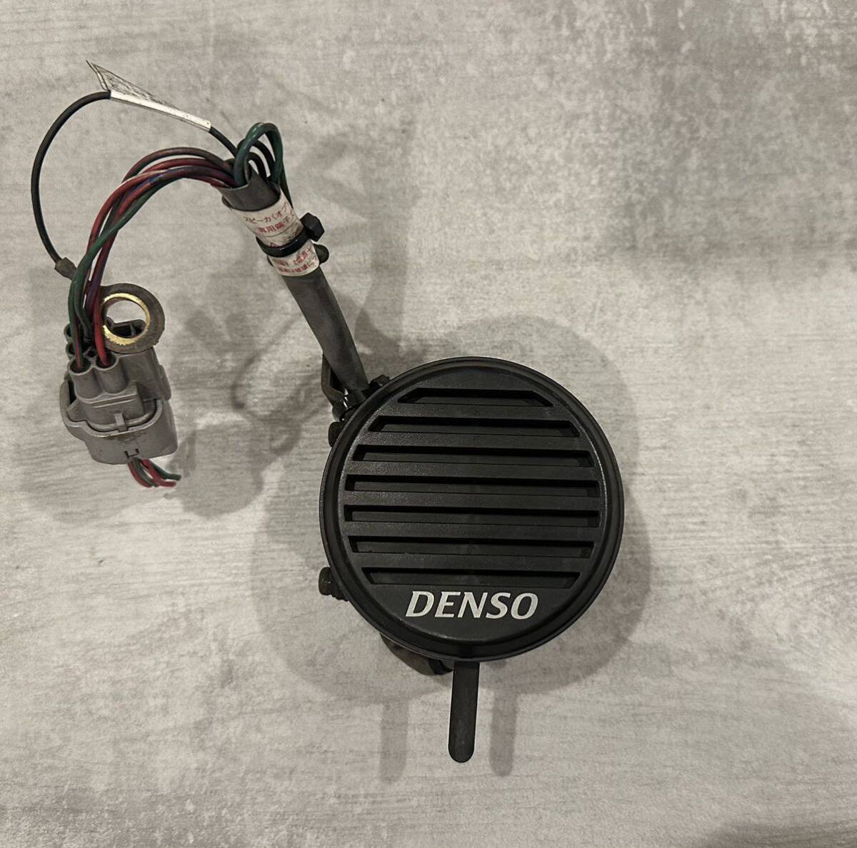 DENSO デンソーボイスアラーム 068900-5620 12-24V共用 動作確認 DENSO デンソーボイスアラーム 068900-5620 12-24V共用 動作確認