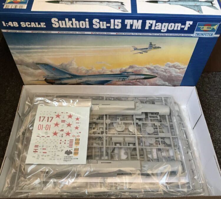 トランペッター 1/48スケール ロシア軍 スホーイ Su-15TM フラゴン-F_画像2