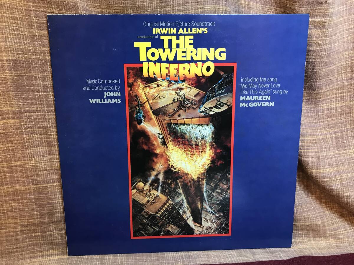 【LP】 The Towering Inferno (Original Motion Picture Soundtrack) タワーリング・インフェルノ John Williams Irwin Allen_画像2