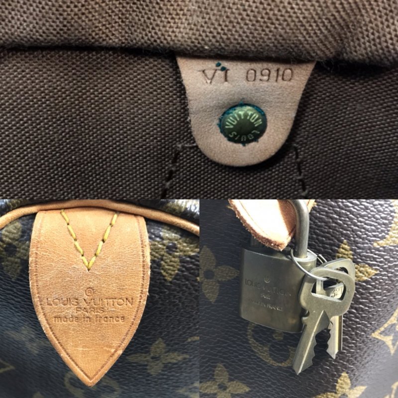 ＬＯＵＩＳ ＶＵＩＴＴＯＮ ルイヴィトン モノグラム 鞄 Ｍ４１５２６ スピーディ３０ ミニ ボストン ハンドバッグ 鞄/218の画像4