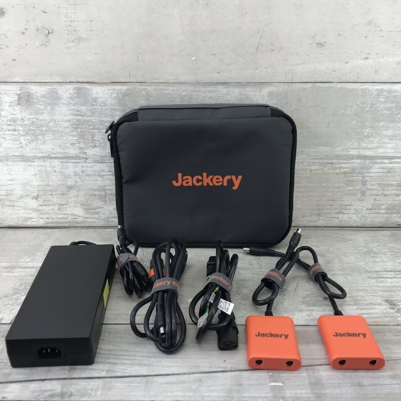 Ｊａｃｋｅｒｙ ポータブル電源１５００ ソーラーパネル 通電のみ確認 ジャクリ ＰＴＢ１ キャンプ 車中泊 電化製品/232_画像4