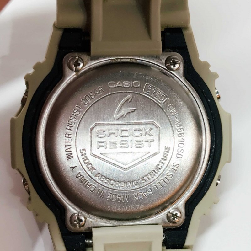 ＣＡＳＩＯ Ｇ－ＳＨＯＣＫ デザートベージュ リストウォッチ カシオ ジーショック 腕時計 ３１５９ ＧＷ－Ｍ５６１０ＳＤ 時計/269の画像3