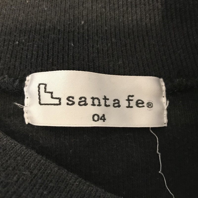 ｓａｎｔａｆｅ サンタフェ スウェット 古着 ヴィンテージ ブラック メンズ モード イエロー 文字 春服 ０４ 洋品紳士服/252_画像3