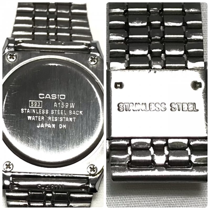 ＣＡＳＩＯ カシオ チープカシオ チプカシ メンズ 腕時計 Ａ１５９Ｗ ＡＤ リミテッド クォーツ デジタル シルバ 時計/218の画像5