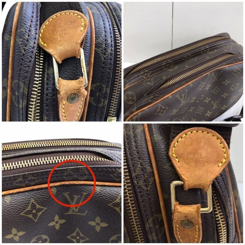 ＬＯＵＩＳ ＶＵＩＴＴＯＮ Ｍ４５２５４ ユニセックス ルイヴィトン リポーターＰＭ ショルダー バッグ モノグラム 鞄/248の画像4