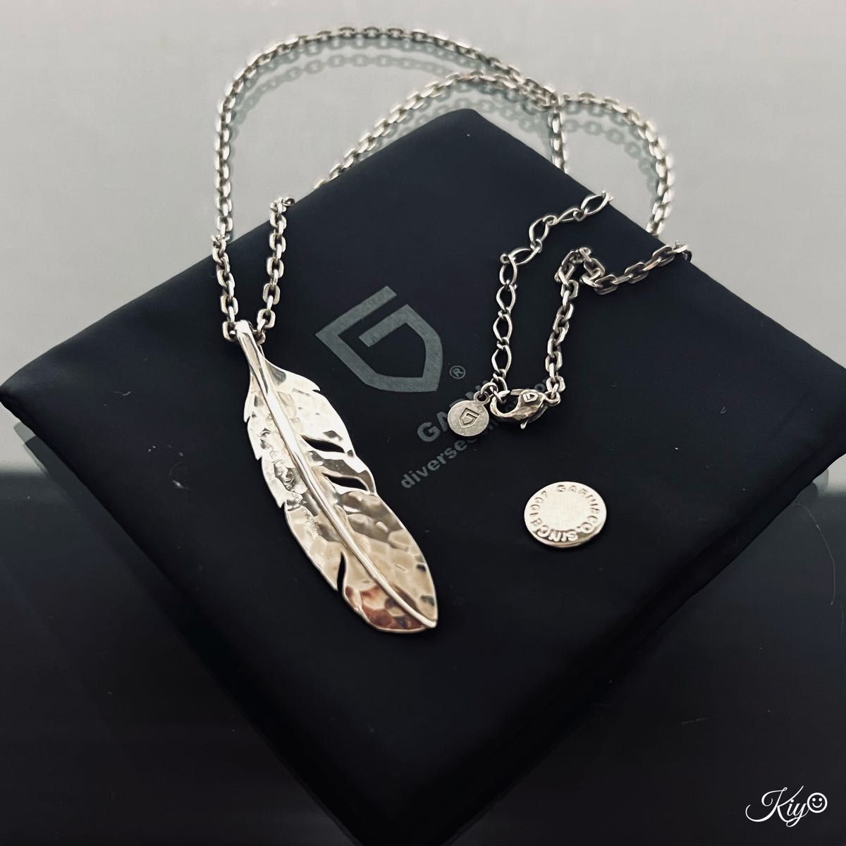 Garni ガルニ フェザー ペンダント ネックレス|Yahoo!フリマ Garni ガルニ フェザー ペンダント ネックレス|Yahoo!フリマ