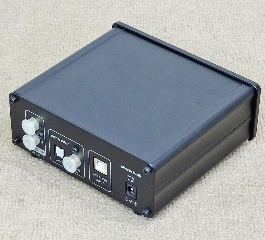 Amulech【AL-38432DR】アムレック ハイレゾ対応 USB-DAC ヘッドフォンアンプ 中古美品の画像4
