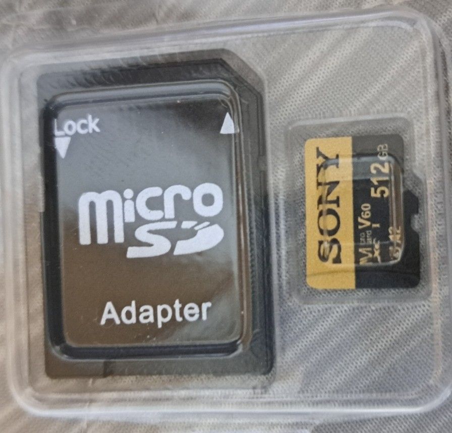 【限界値下げしました】非正規品 SONY microSDXC マイクロSDカード512GB  マイクロSDカードSONY