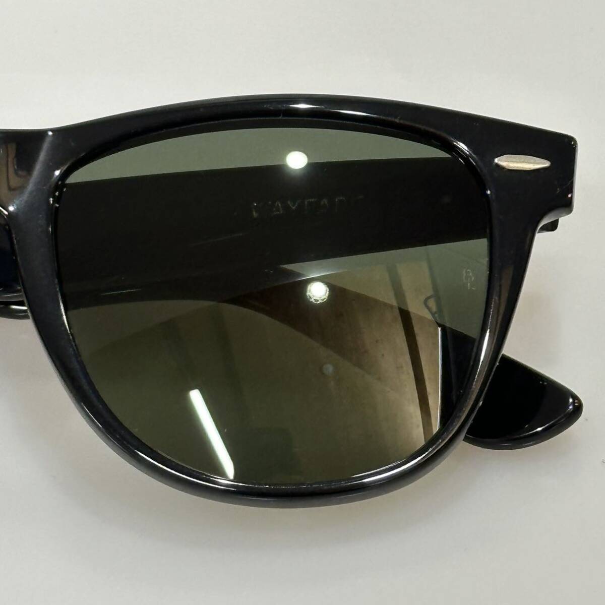 良品!!90s vintage B&L Ray-Ban レイバン★ウェイファーラー2 FE 54㎜ アジアフィット★ビンテージ 廃盤品 ボシュロム USA FE_画像7