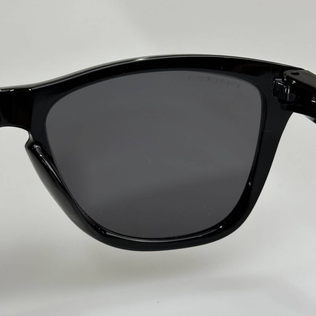 OAKLEY OO9245-7554 FROGSKINS オークリー フロッグスキン サングラス prizm grey POLISHED BLACK アジアンフィット_画像5