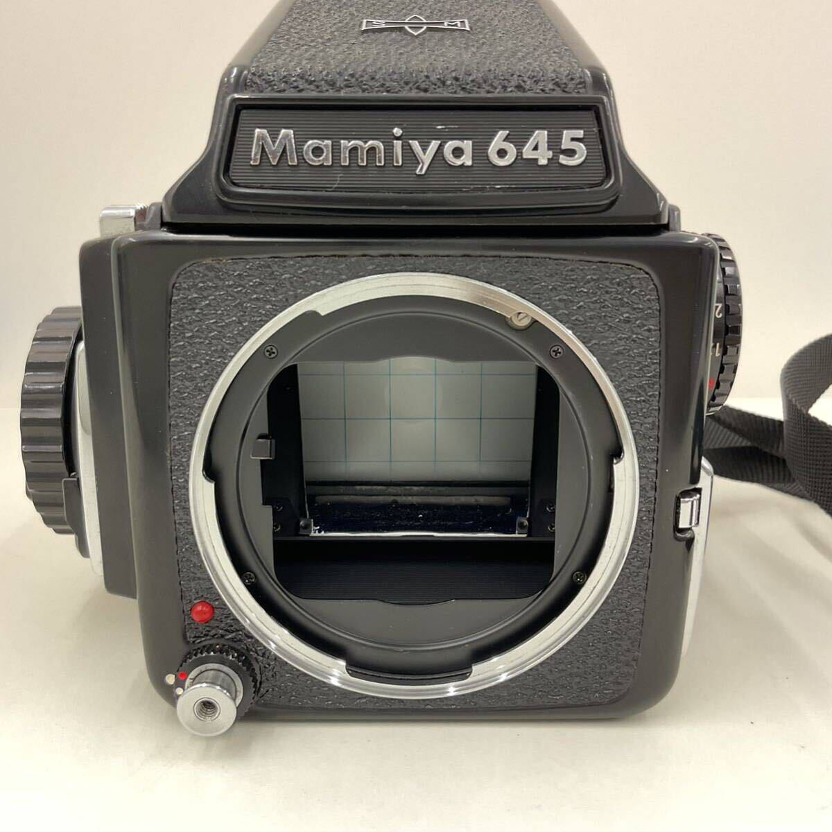 3188 Mamiya マミヤ　M645 中判　フィルムカメラ　ボディブラックカラー　レンズ　SEKOR 1:2.8 f=80mm