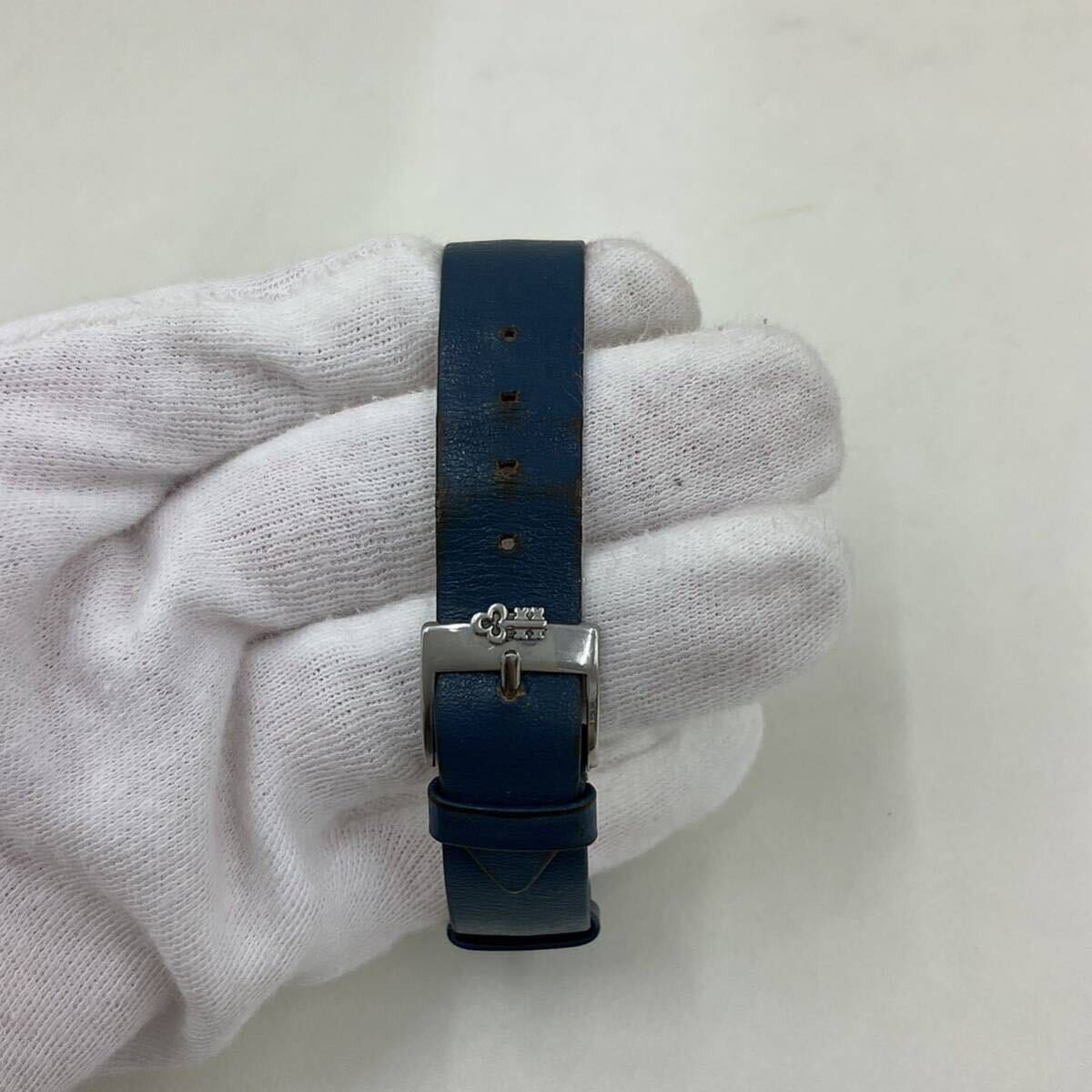 3207 Corum CORUM square retro thin type case hand winding wristwatch Showa Retro operation goods 