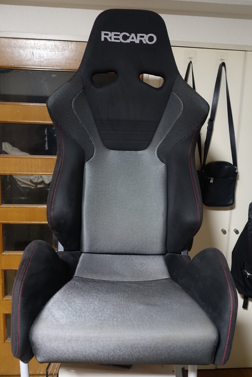 ★美品★RECARO SR-6 SK-100 ASM レカロ セミバケットシート ブラック_画像1