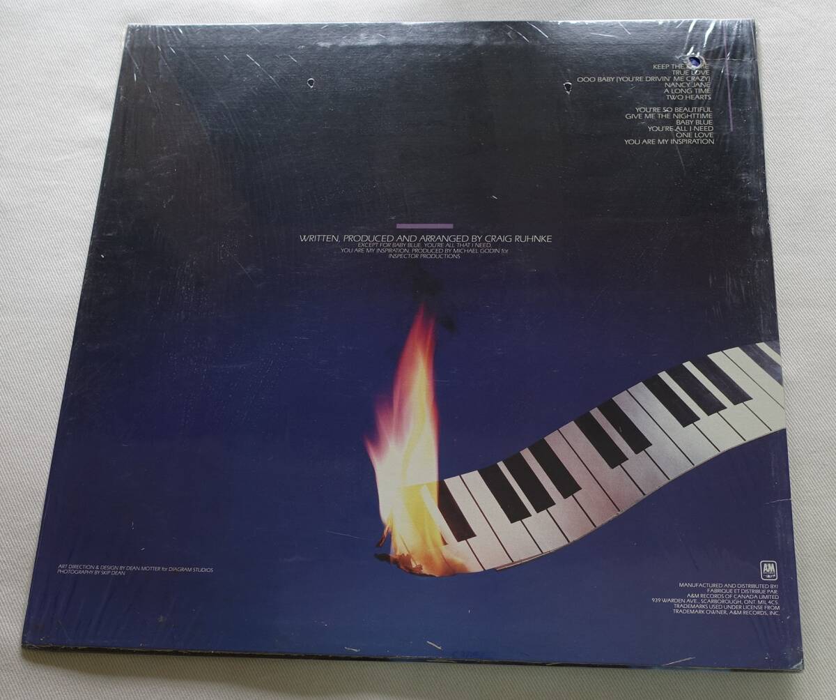 xyu★LP-H89★Craig Ruhnke keep The Flame SP9102 カナダ盤 クレイグランク シュリンク付★の画像2