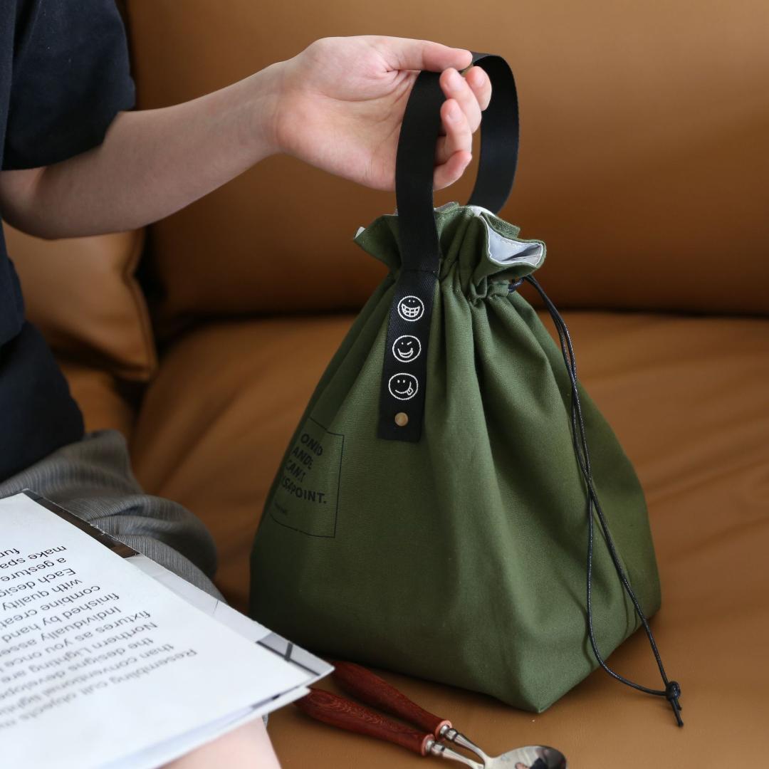  зеленый сумка для завтрака сумка для бэнто мешочек вставка широкий новый жизнь теплоизоляция термос 