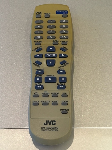 【希少】JVC XV-N33SL DVDプレーヤー シルバー（海外仕様 中古）_画像10