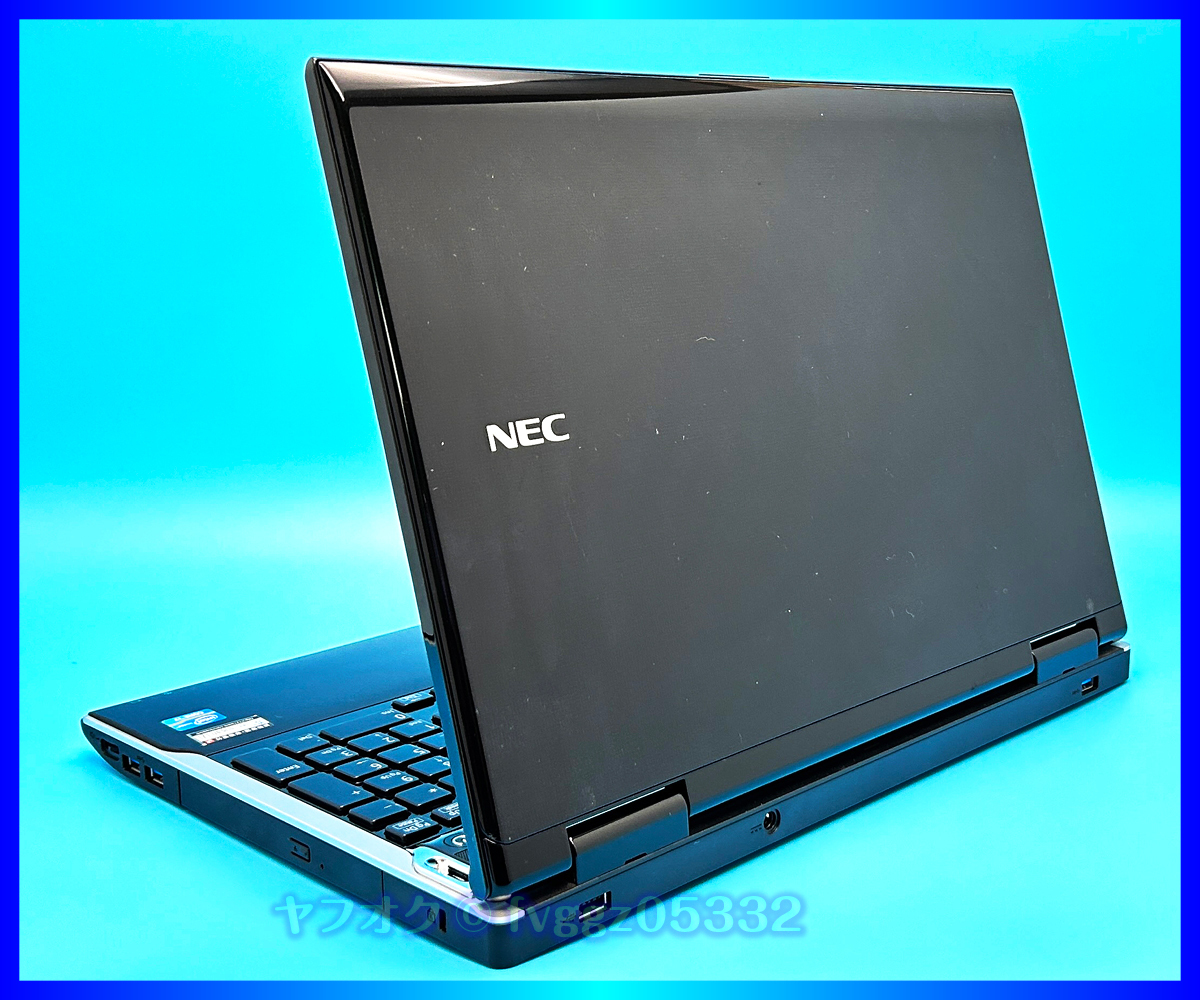 NEC SSD 新品 1TB (1000GB) +外付HDD 750GB 大容量メモリ 16GB Windows 11 Core i7 3630QM ブラック Office2021 Webカメラ ノートパソコンの画像6