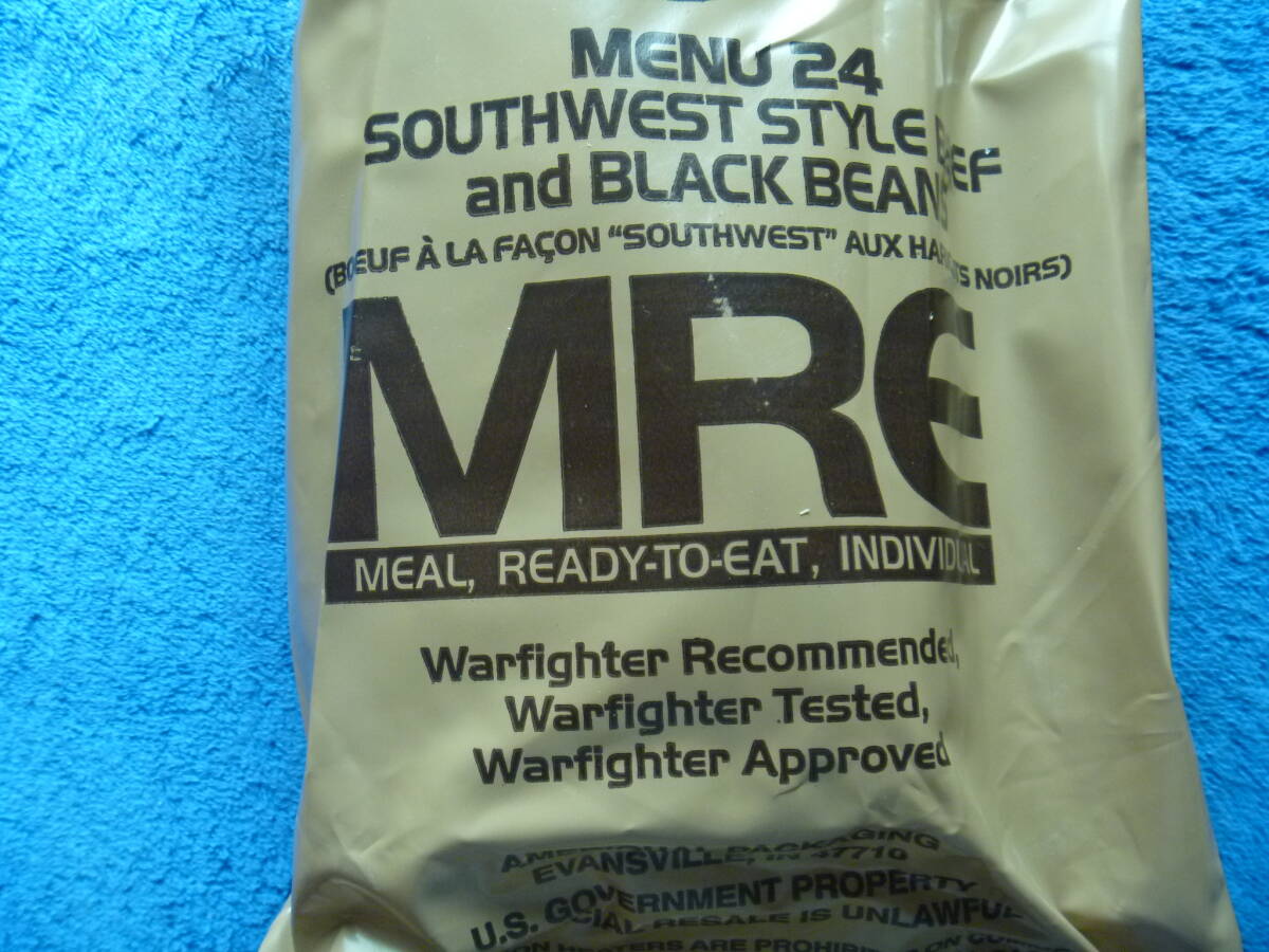 MRE MEAL, READY - TO - EAT INDIVAL 未開封　716_画像3