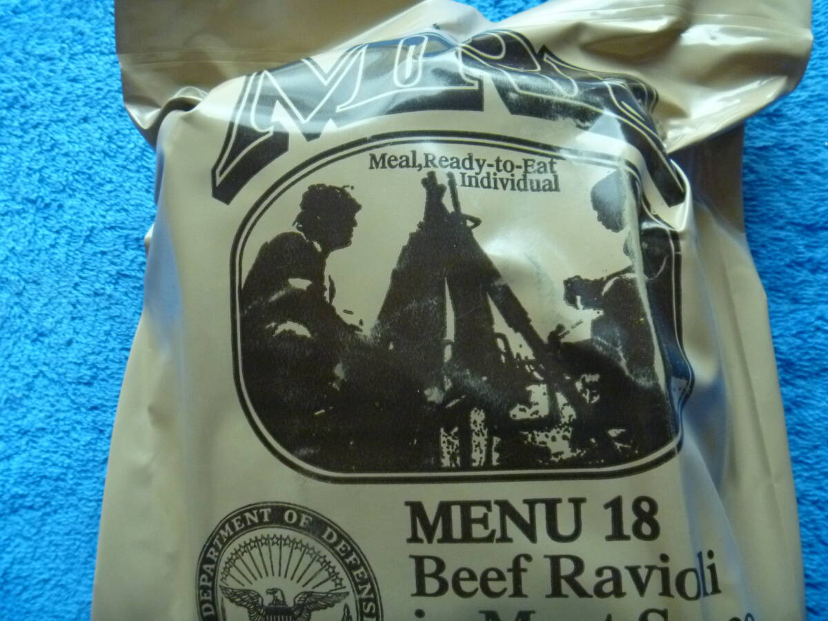 MRE MEAL, READY - TO - EAT INDIVAL 未開封 718の画像3