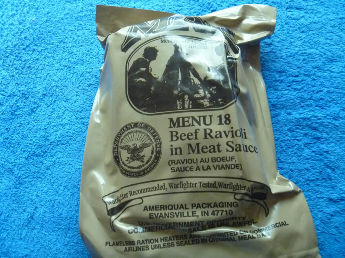 MRE MEAL, READY - TO - EAT INDIVAL 未開封　718_画像4