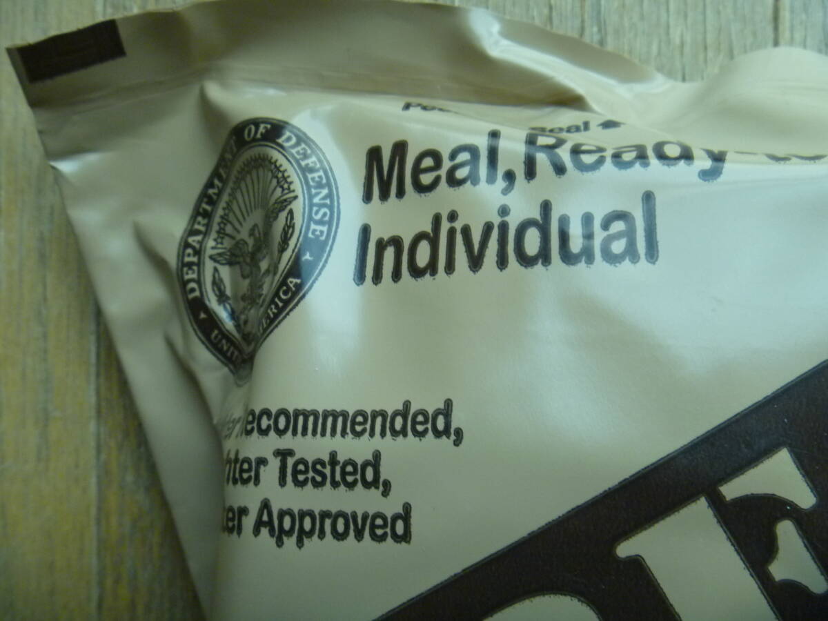 MRE MEAL, READY - TO - EAT INDIVAL 未開封 721の画像2