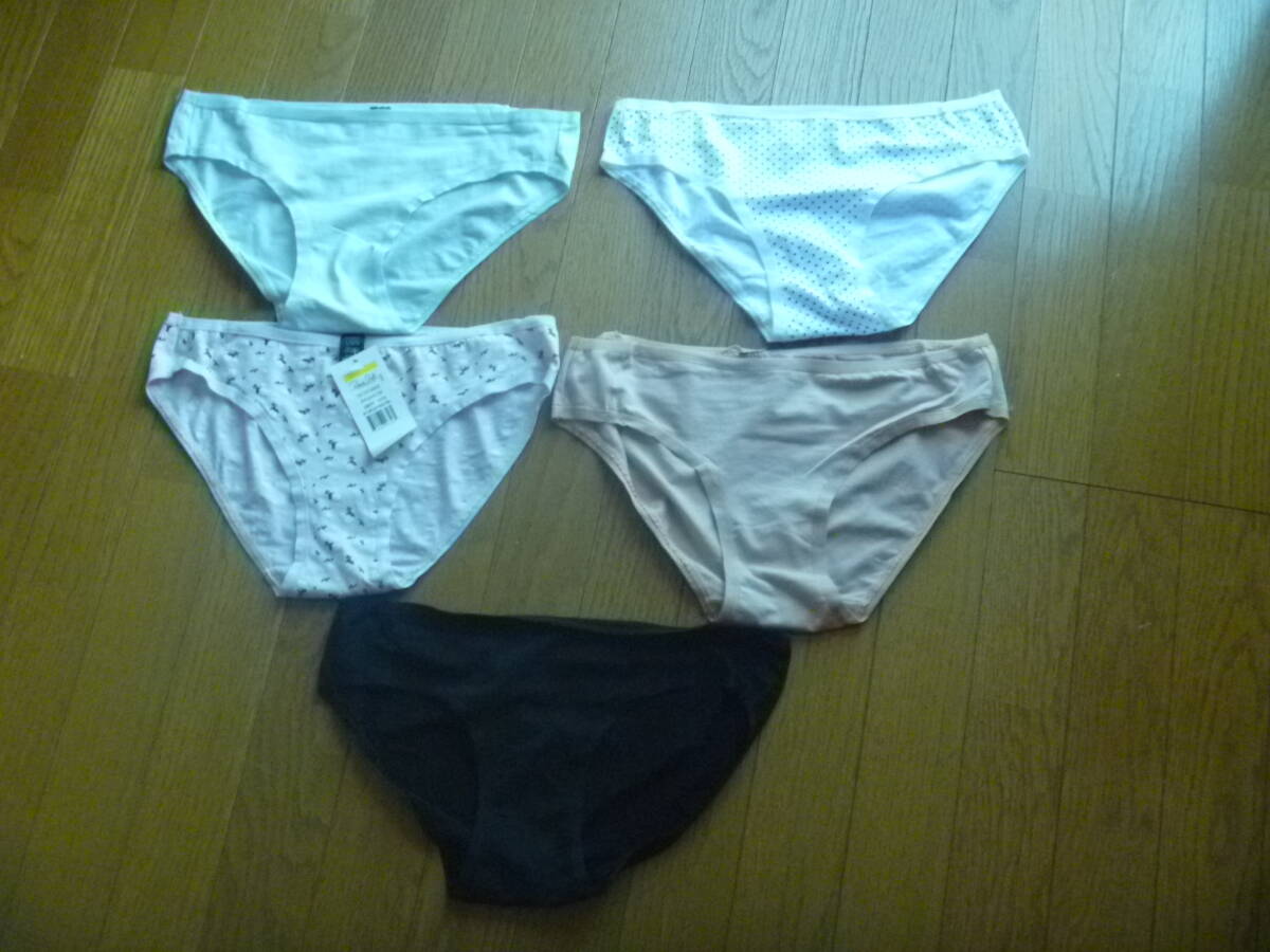 LADIES BIKINI 5枚の下着　LARGE 新品　790_画像2